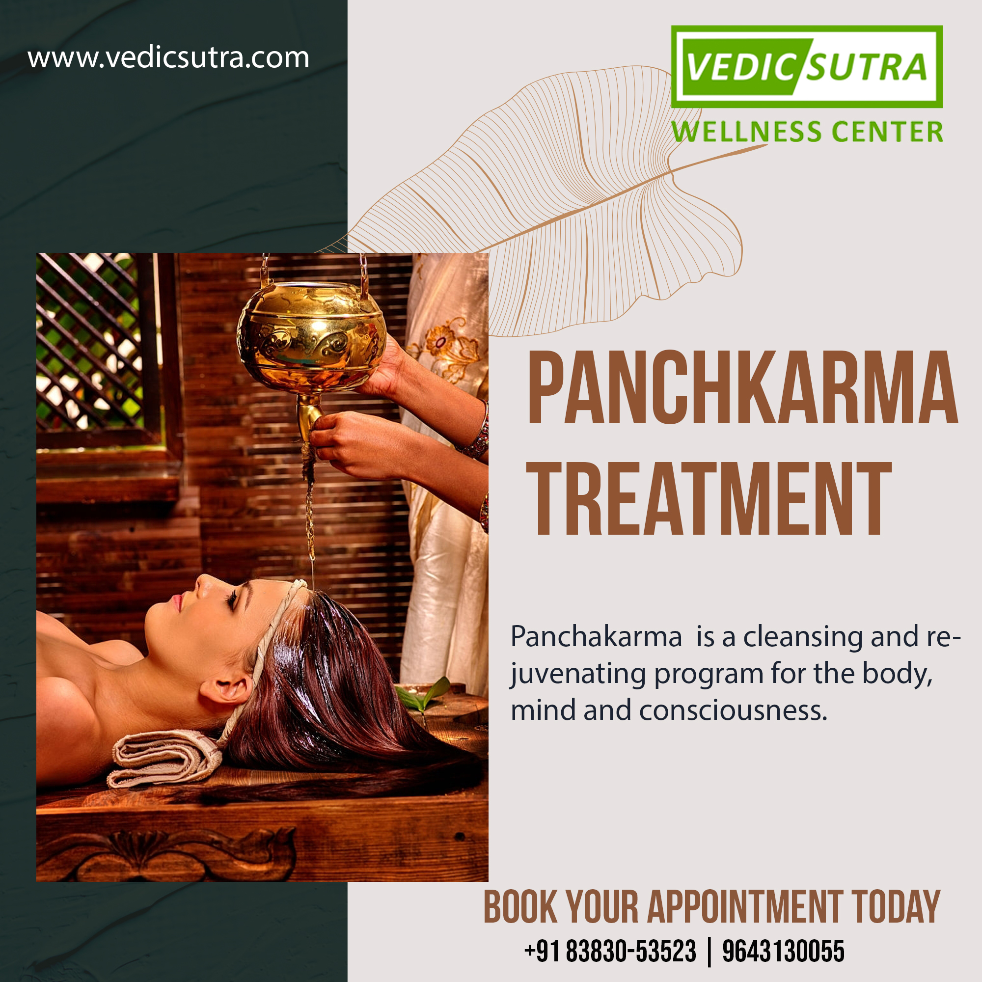 Panchakarma Therapy In Noida - Vedic Sutra Wellness Center