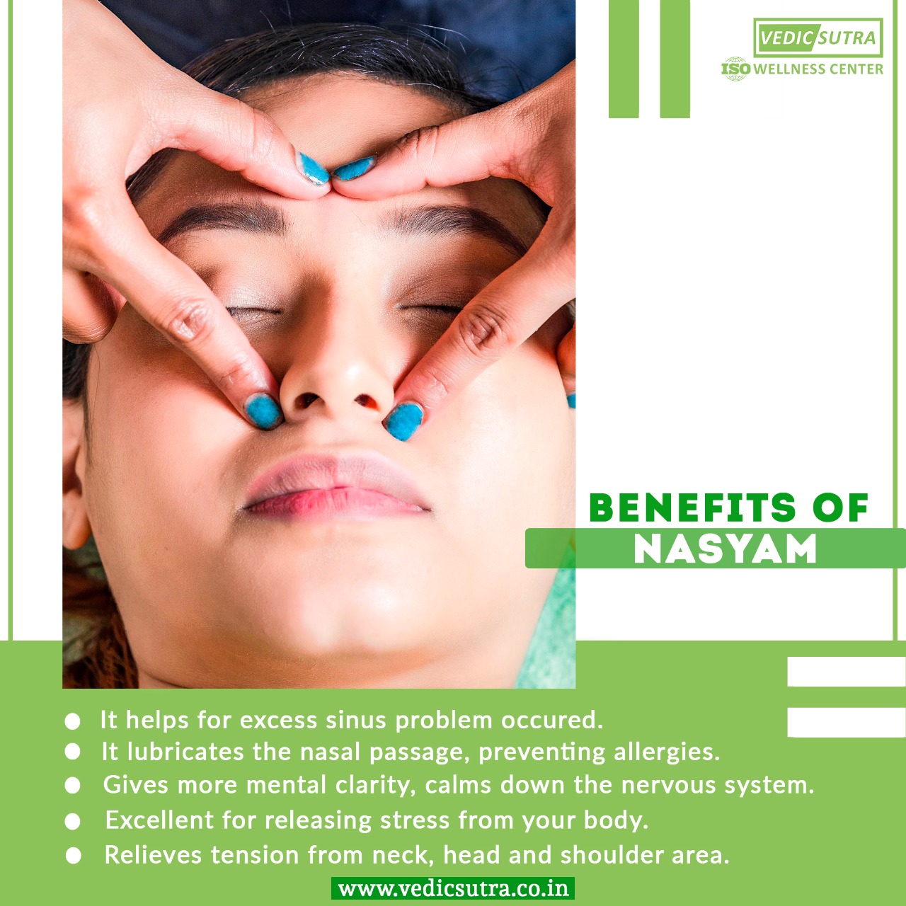 Benefits of Nasyam Therapy