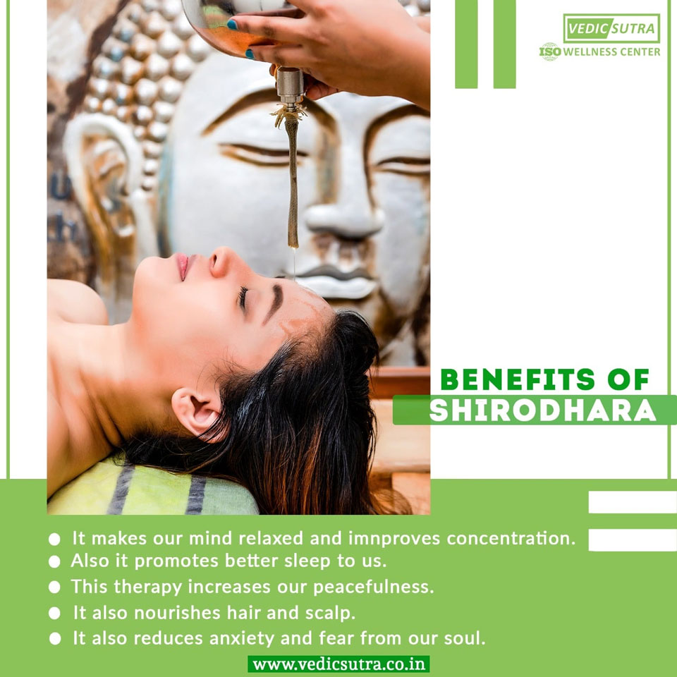 Benefits of Shirodhara Therapy