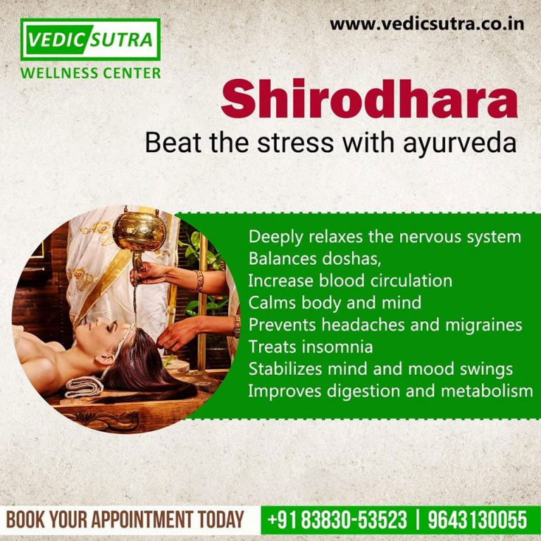 About Shirodhara Therapy Vedic Sutrra Wellness Center 5722