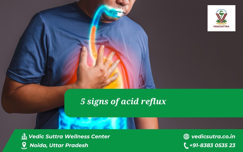 Acid Reflux 5 Signs